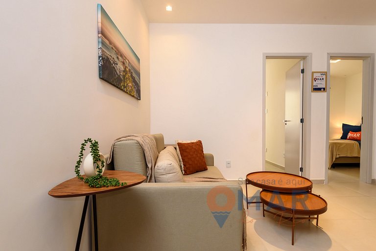 2BDRs in Copacabana 1Min from the beach|A 1480/404