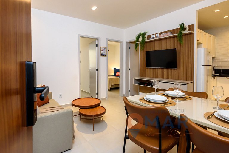 2BDRs in Copacabana 1Min from the beach|A 1480/404