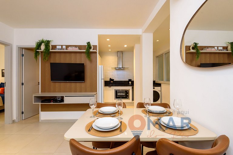 2BDRs en Copacabana a 1Min de la playa A1480/404