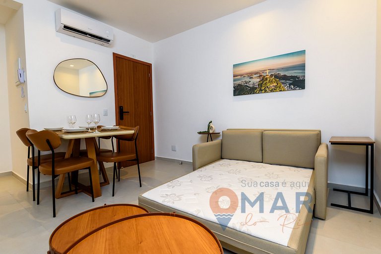 2Qtos em Copacabana a 1Min da Praia| A 1480/404