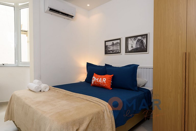 2Qtos em Copacabana a 1Min da Praia| A 1480/404