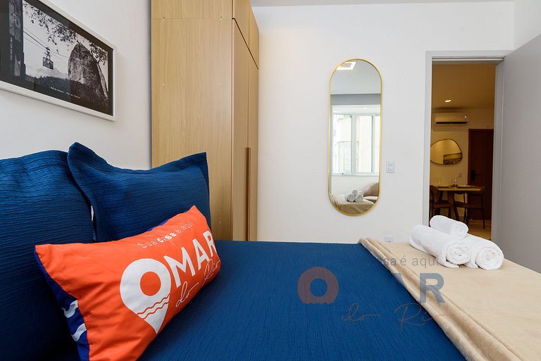 2Qtos em Copacabana a 1Min da Praia| A 1480/404