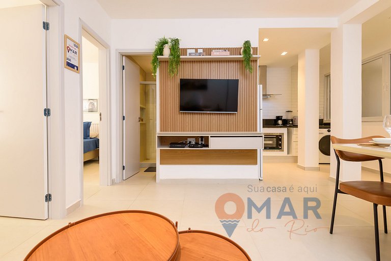 2BDRs in Copacabana 1Min from the beach|A 1480/404