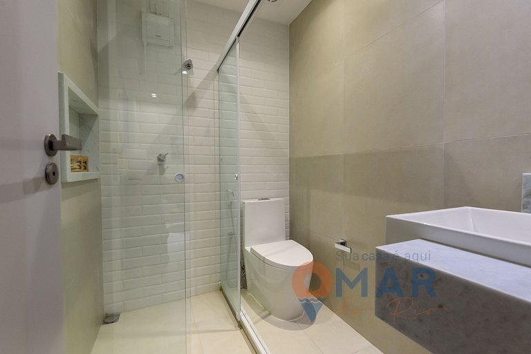 2Qtos em Copacabana a 1Min da Praia| A 1480/404