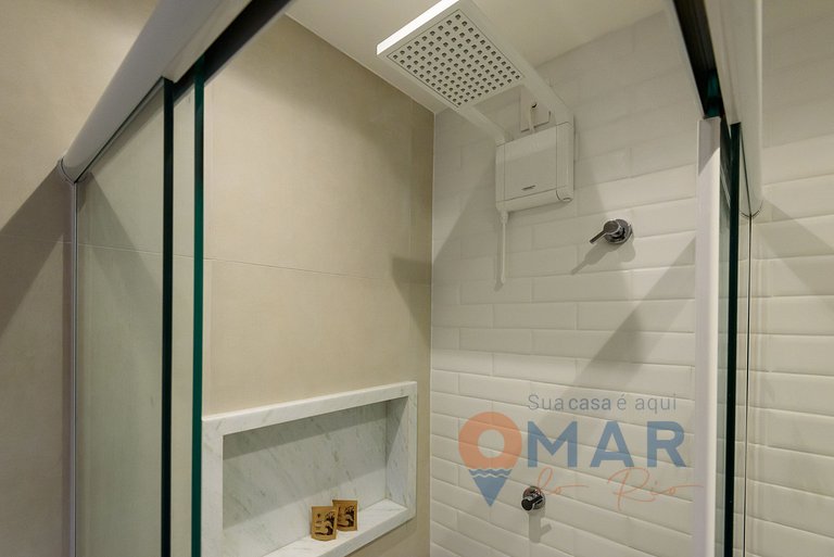 2BDRs in Copacabana 1Min from the beach|A 1480/404