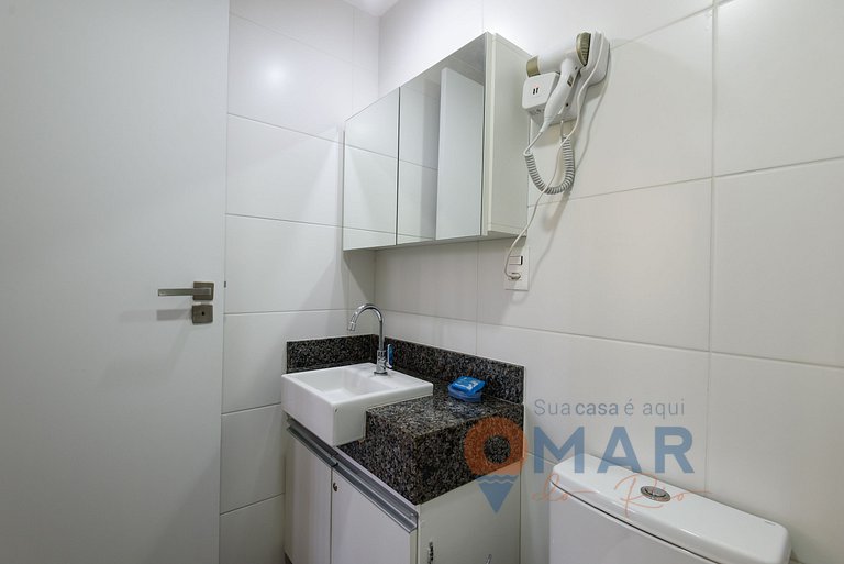 Studio c/ Piscina e Academia, Centro | RL 201/1108