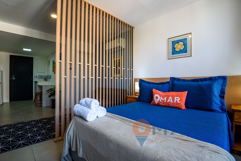 Studio c/ Piscina e Academia, Centro | RL 201/1108