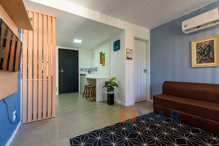 Studio c/ Piscina e Academia, Centro | RL 201/1108