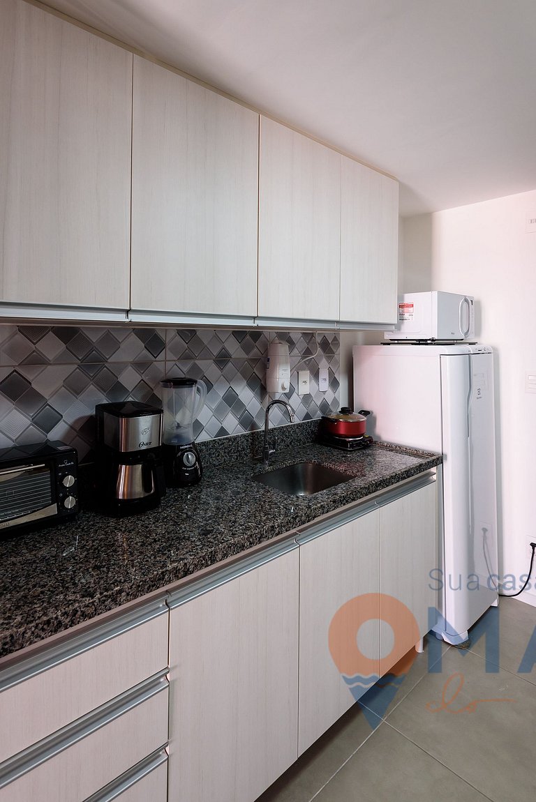 Studio c/ Piscina e Academia, Centro | RL 201/1108