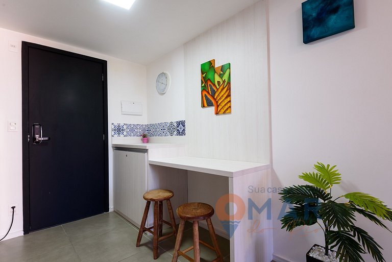 Studio c/ Piscina e Academia, Centro | RL 201/1108