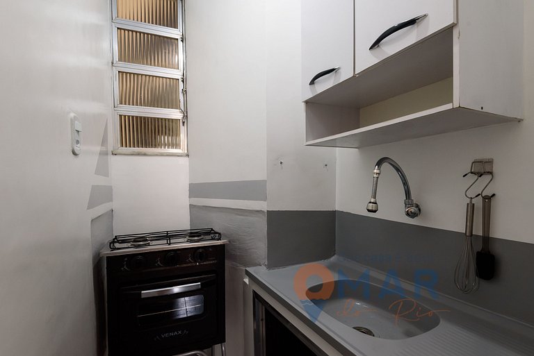Apartamento charmoso a 2 Min da Praia | BL 54/405