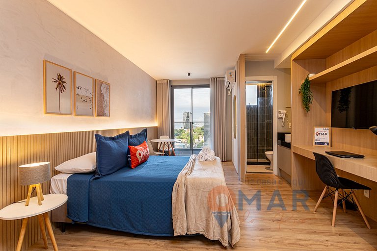 Estudio c/ piscina en el centro de Río|ER 441/1504