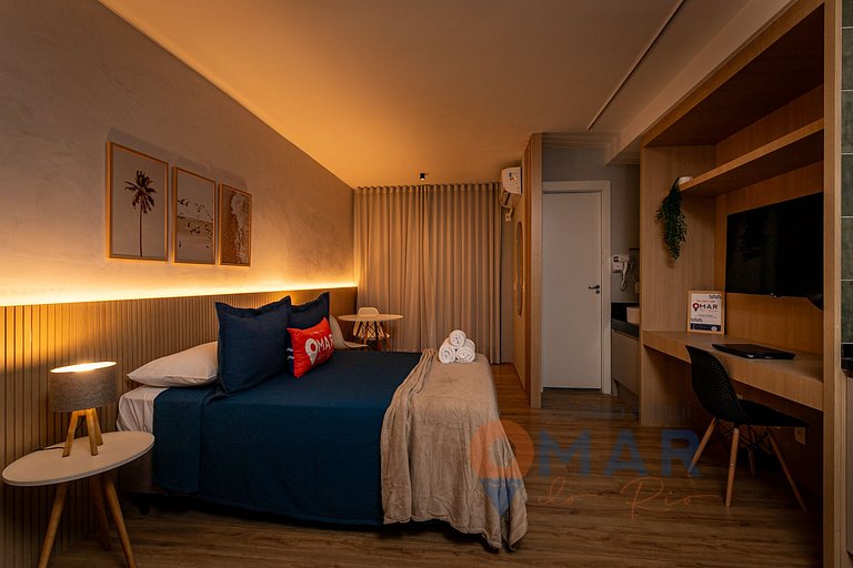 Estudio c/ piscina en el centro de Río|ER 441/1504