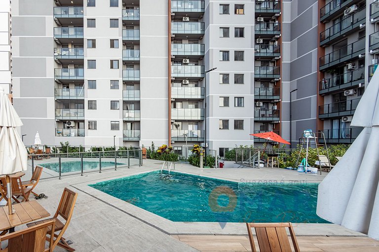 Estudio c/ piscina en el centro de Río|ER 441/1504