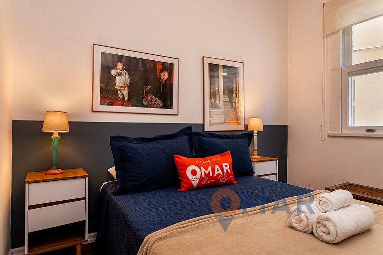 2Qtos a 6min da Praia do Leblon | APR 63/103