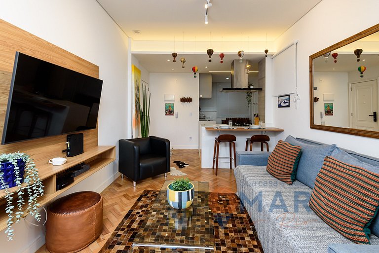 1BDR in Ipanema 350m from the beach|VP 145/503