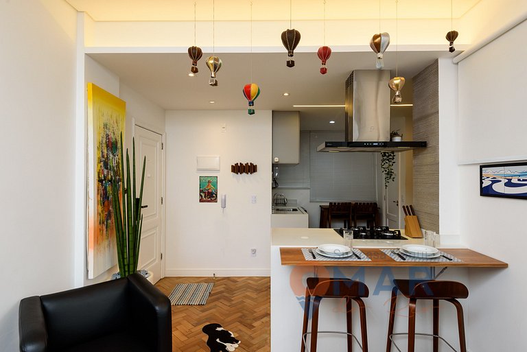 1BDR in Ipanema 350m from the beach|VP 145/503