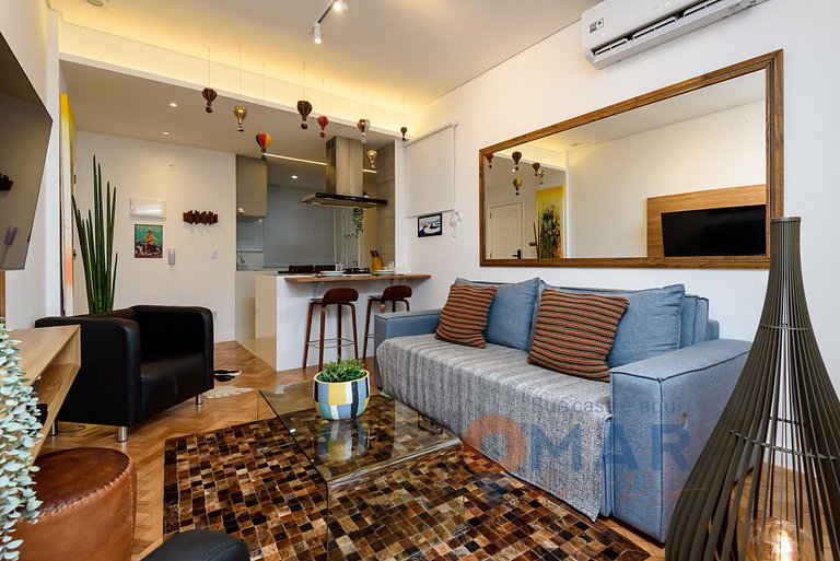 1BDR in Ipanema 350m from the beach|VP 145/503