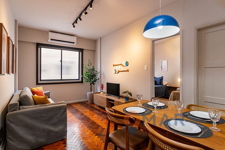 2-Bedroom: Charm and Style in Leblon | TB 8/616