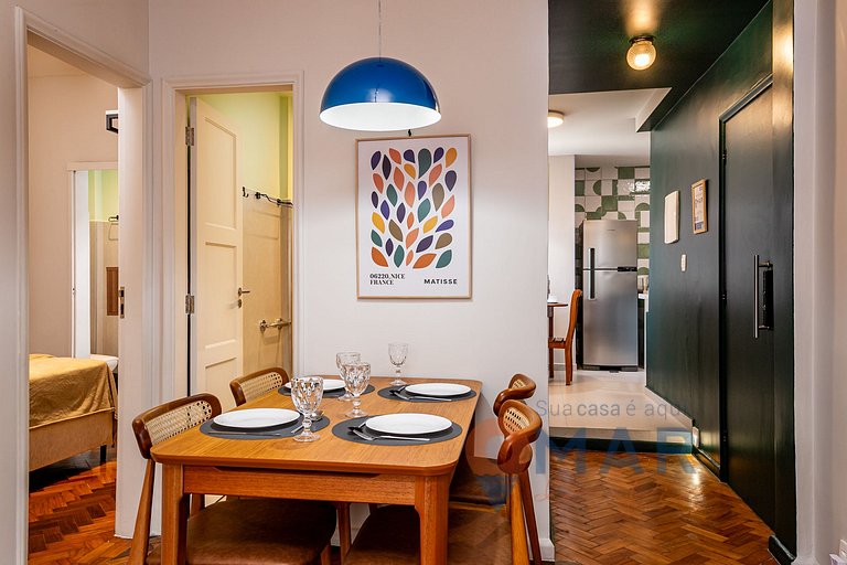 2BDRs: encanto y estilo en Leblon | TB 8/616