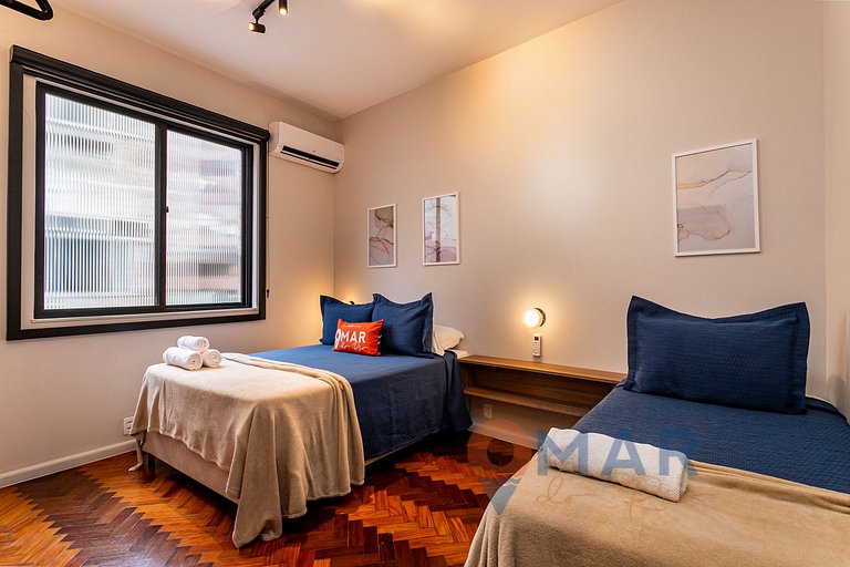 2-Bedroom: Charm and Style in Leblon | TB 8/616