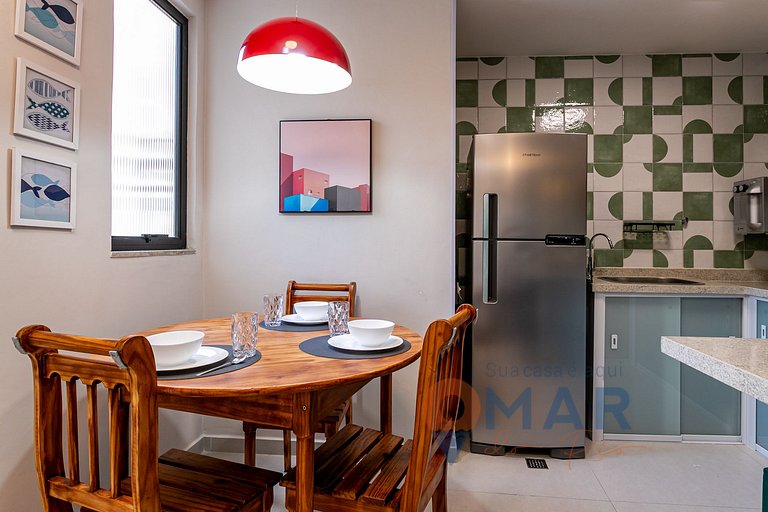 2-Bedroom: Charm and Style in Leblon | TB 8/616