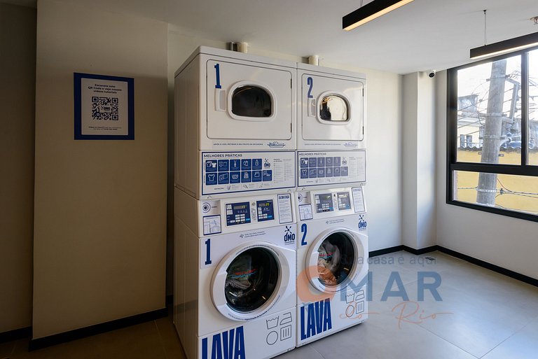 Studio Carioca com Piscina | RL 201/203