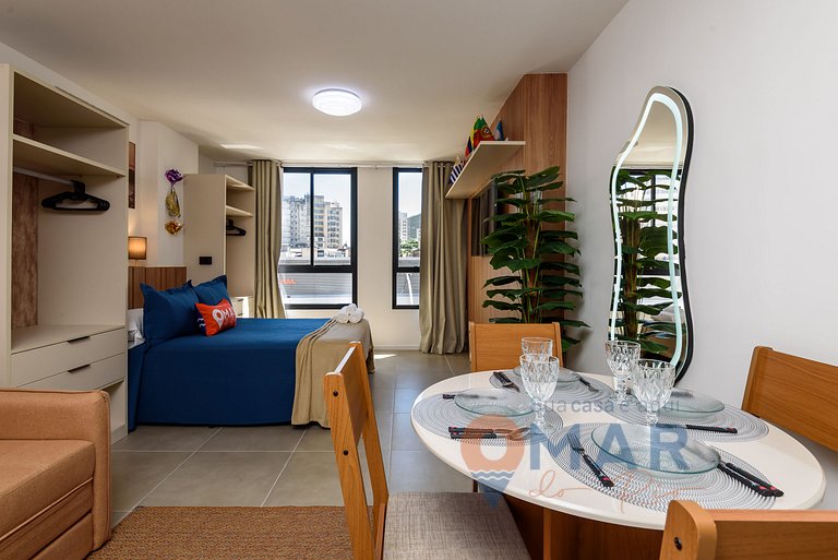 Studio Carioca com Piscina | RL 201/203