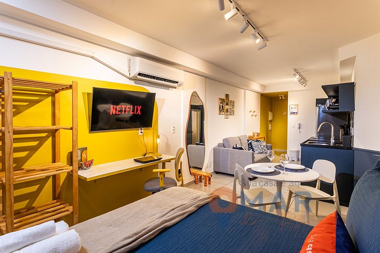 Encantador estudio en el centro de Río | IM 52/410