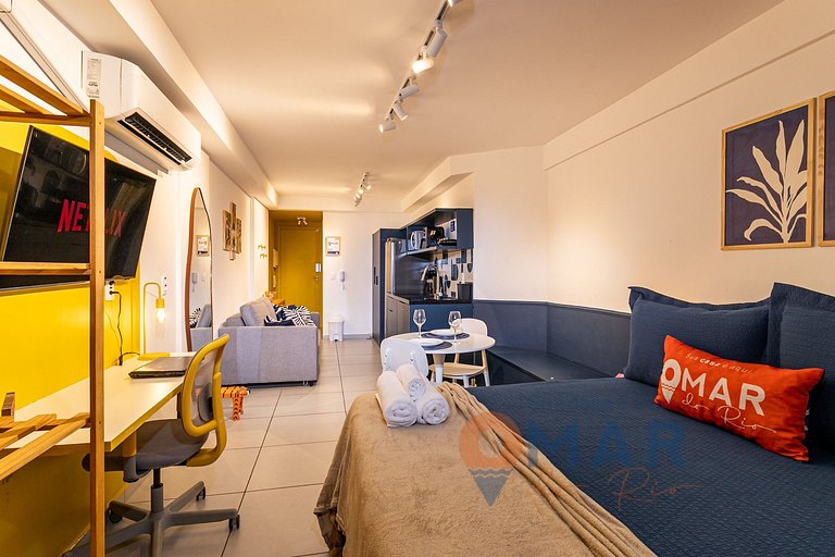 Encantador estudio en el centro de Río | IM 52/410