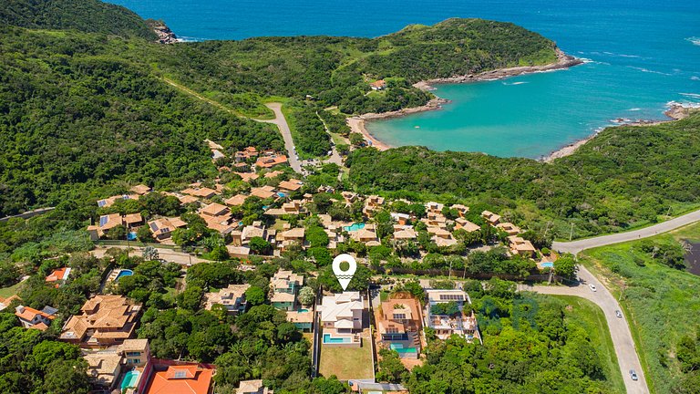 Casa em Búzios c/ Piscina a 6 min da Praia| LGA219