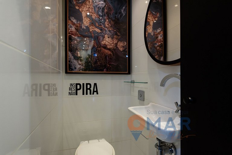 Apartamento a 250m da praia de Ipanema |TXM 77/102