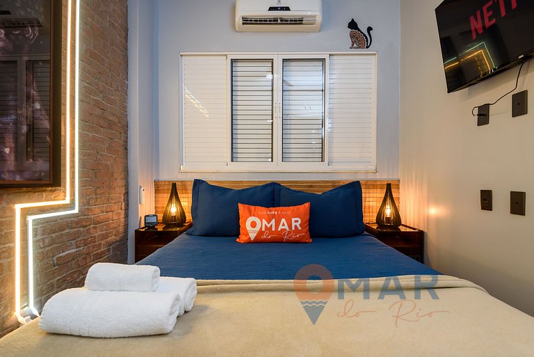 Apartamento a 250m da praia de Ipanema |TXM 77/102