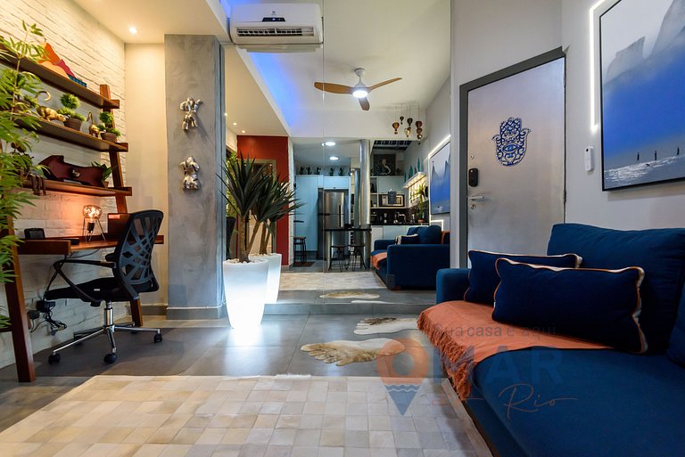 Apartamento a 250m da praia de Ipanema |TXM 77/102