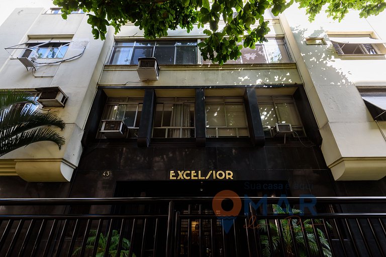 2BDRs 2min from Copacabana Beach | JN 43/71