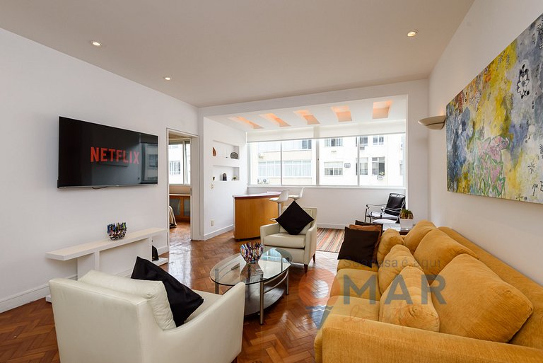 2BDRs 2min from Copacabana Beach | JN 43/71