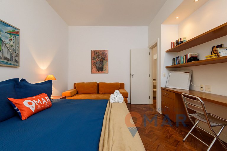 2BDRs, a 2min de la playa de Copacabana | JN 43/71