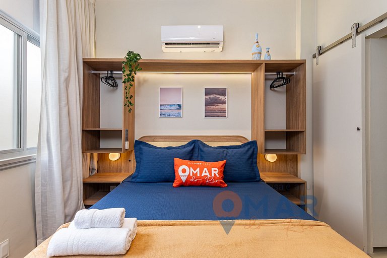 Decorated Studio 120m from the Beach | ACT 24/1104