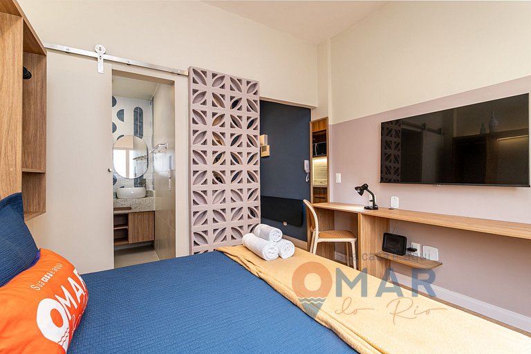 Decorated Studio 120m from the Beach | ACT 24/1104