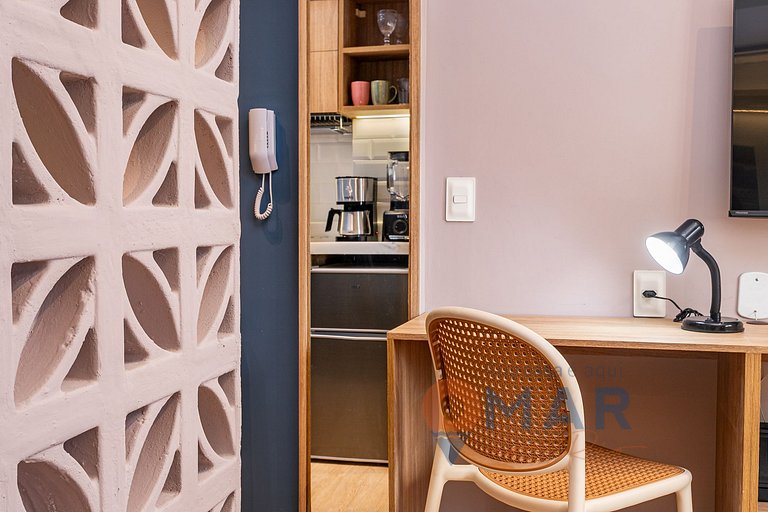 Decorated Studio 120m from the Beach | ACT 24/1104