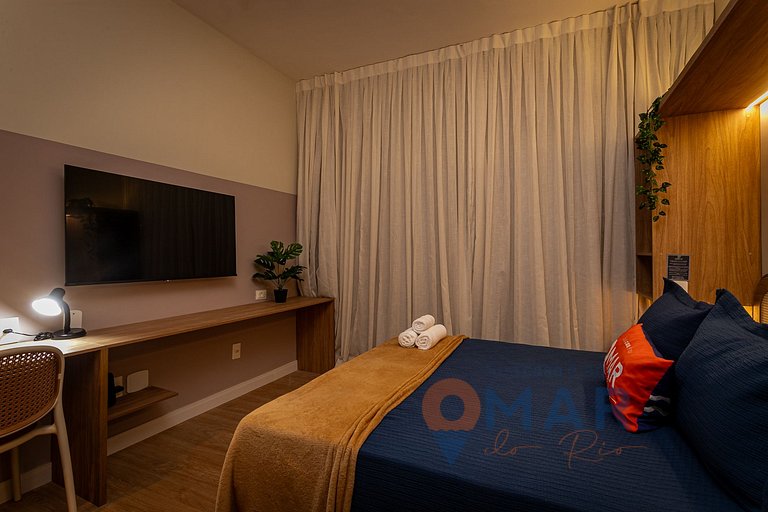 Estudio decorado a 120 m de la playa | ACT 24/1104