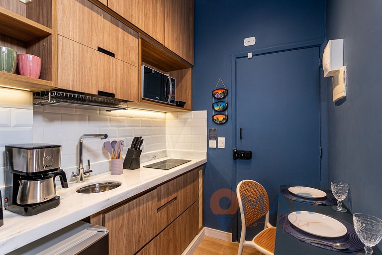 Decorated Studio 120m from the Beach | ACT 24/1104