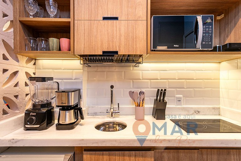 Decorated Studio 120m from the Beach | ACT 24/1104