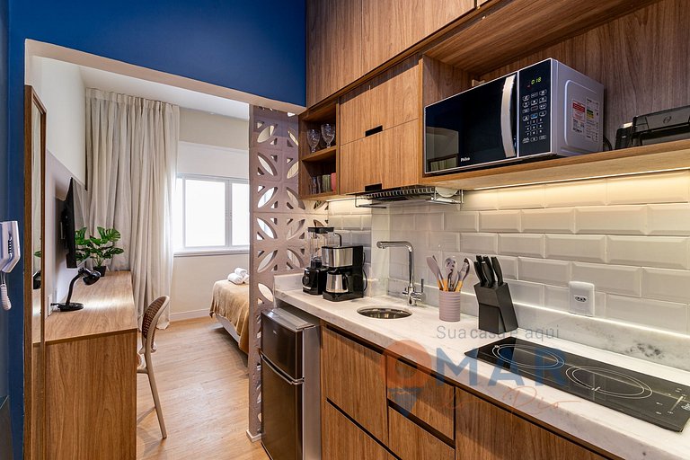 Decorated Studio 120m from the Beach | ACT 24/1104