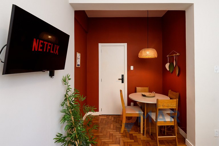 1Qto a 2 min da Praia de Copacabana | NSC 371/1011