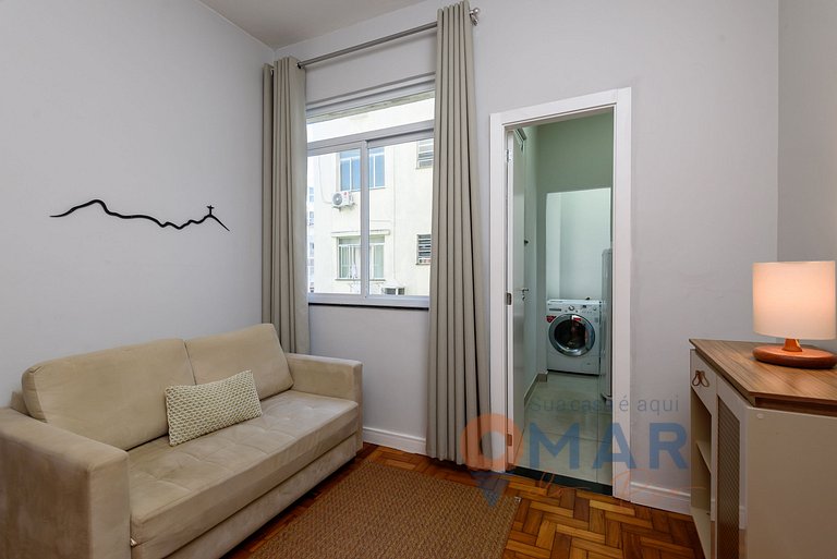 1Qto a 2 min da Praia de Copacabana | NSC 371/1011