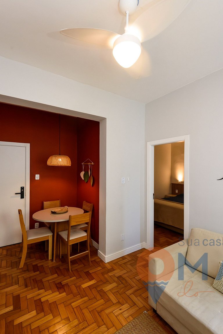 1BDR 2 min. de la playa de Copacabana |NSC371/1011