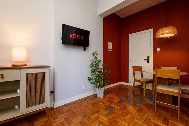 1Qto a 2 min da Praia de Copacabana | NSC 371/1011