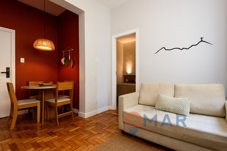 1Qto a 2 min da Praia de Copacabana | NSC 371/1011