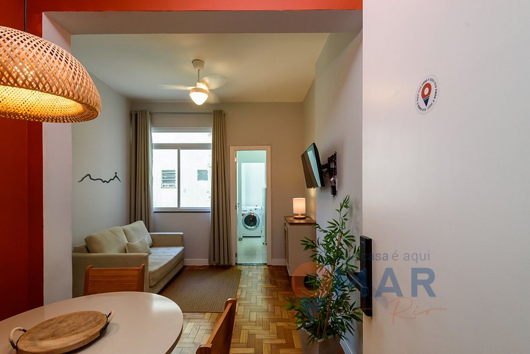 1Qto a 2 min da Praia de Copacabana | NSC 371/1011